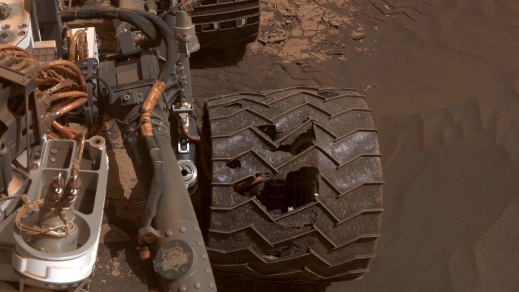 Algoritma kontrol roda Mars mendapatkan momentum
