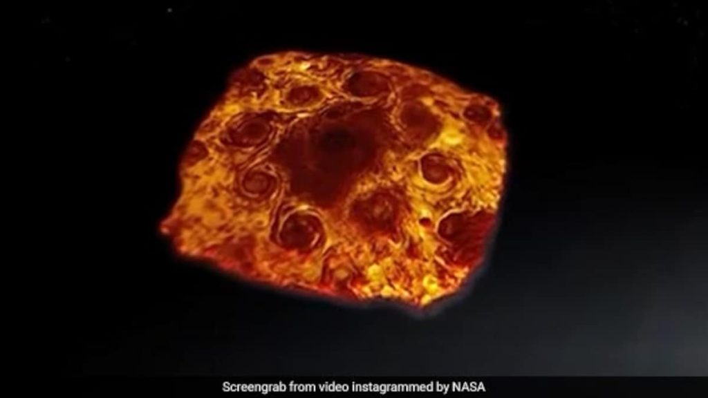 Virus: NASA membagikan video badai "Pepperoni" di Jupiter (tonton)