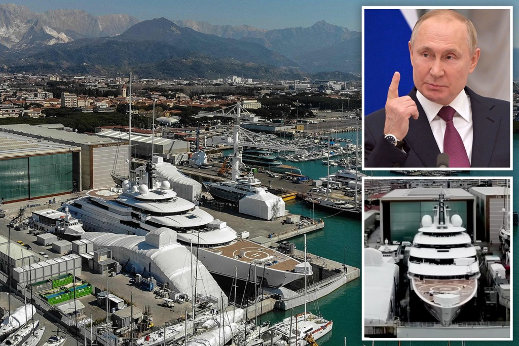 Kritikus mengklaim bahwa Vladimir Putin memiliki kapal pesiar senilai $700 juta di Italia