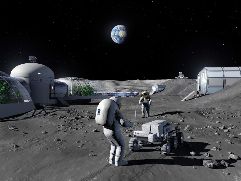 Tanah bulan dapat digunakan untuk menghasilkan oksigen dan bahan bakar bagi astronot di bulan