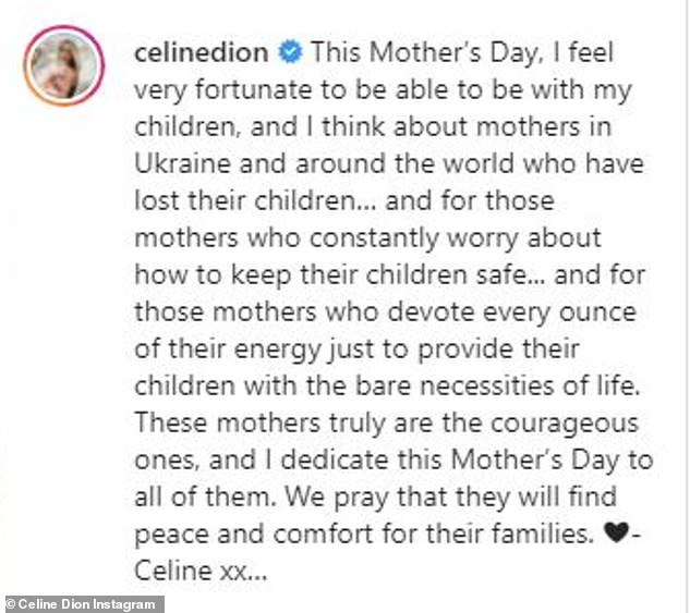 Cinta: Celine membagikan kata-kata menyentuh bersama dengan foto anak-anak tercintanya
