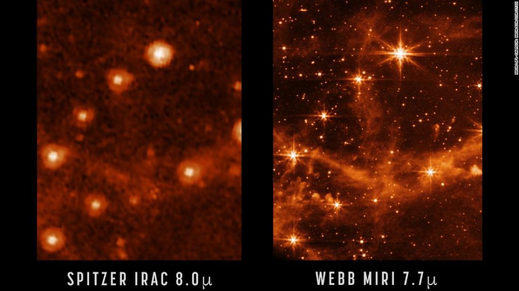 Teleskop Luar Angkasa James Webb menangkap pemandangan cahaya tak terlihat yang tajam