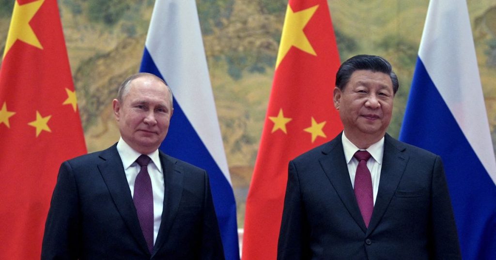 AS lega bahwa China tampaknya mengindahkan peringatan tentang Rusia