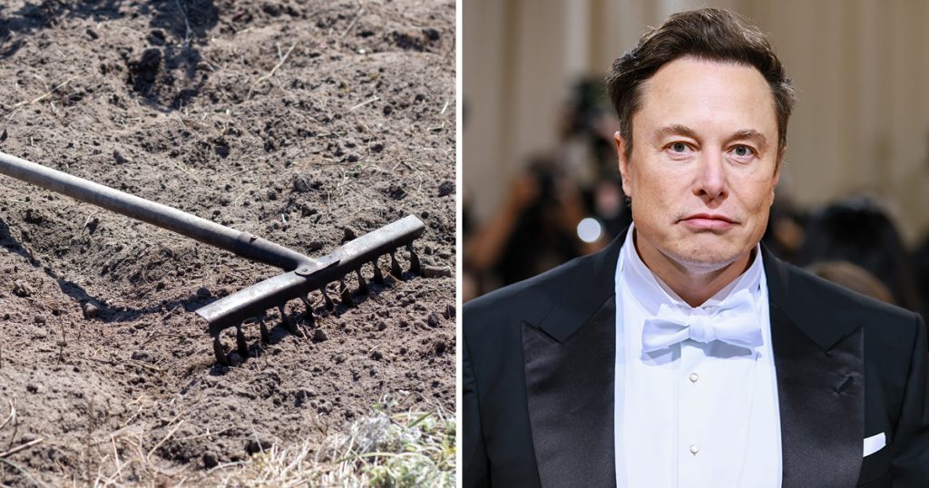 Elon Musk menawarkan untuk membeli penggaruk yang dia naiki