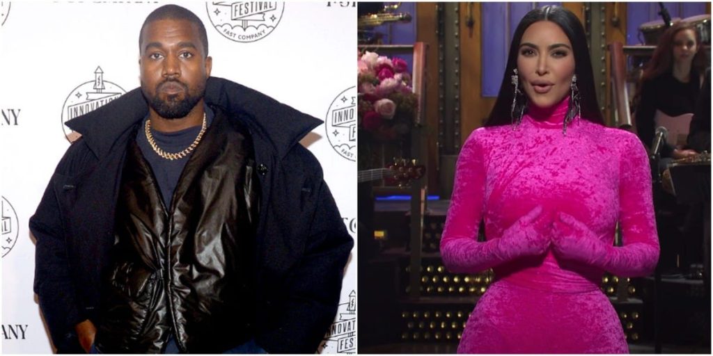 Kim Kardashian keluar dari Kanye West dari monolog SNL-nya