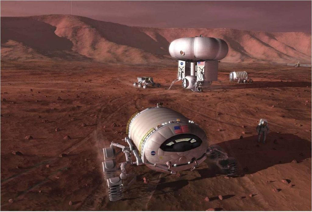 NASA memiliki rencana awal untuk mengirim astronot ke Mars selama 30 hari