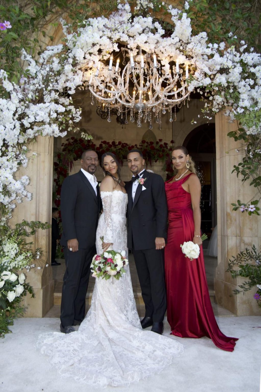Putri Eddie Murphy, Bria, menikahi tunangannya Michael Xavier di Beverly Hills