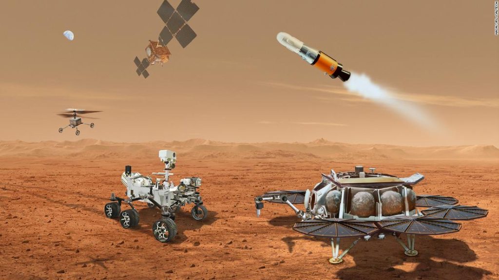 Sampel Mars pertama akan mendarat di Bumi pada 2033