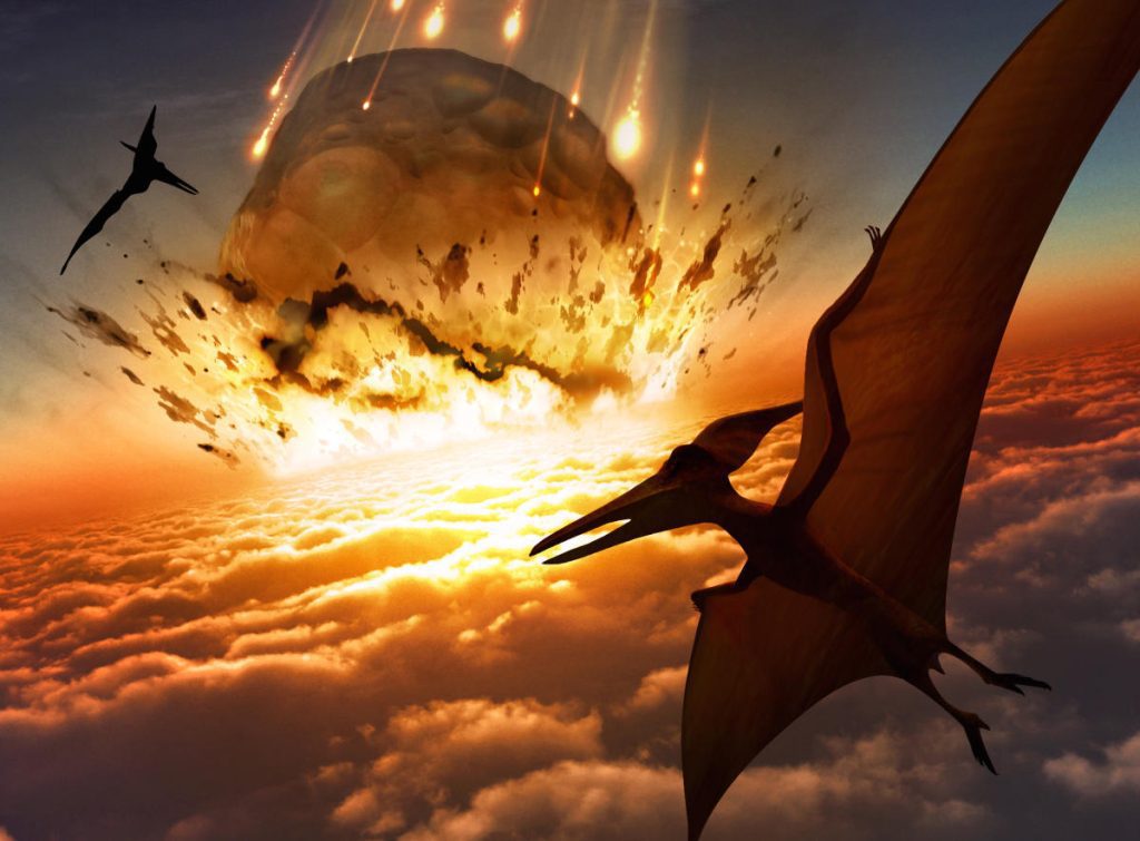Dinosaurus tidak musnah oleh asteroid 66 juta tahun yang lalu