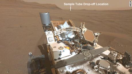 Rover sedang menjelajahi situs penurunan potensial untuk sampel tersembunyinya.
