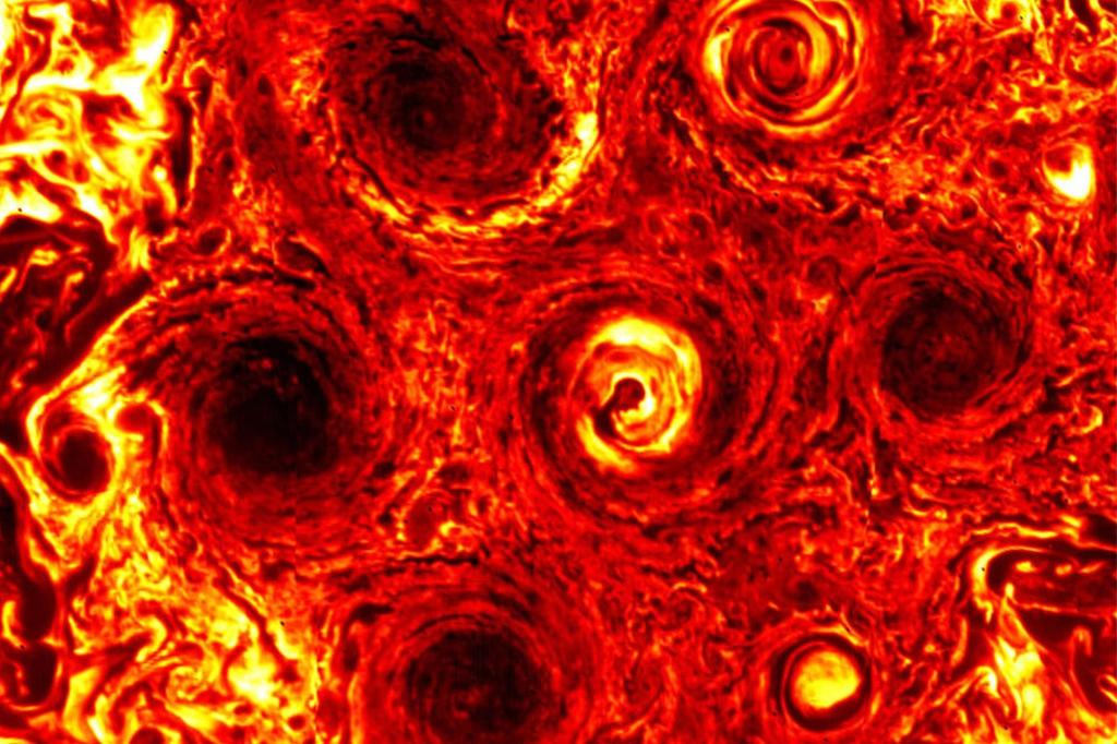 Para ilmuwan dibingungkan oleh siklon misterius di kutub Jupiter