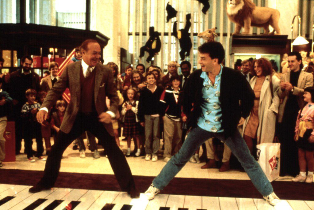 Robert Loggia dan Tom Hanks dalam film 1988, "besar"