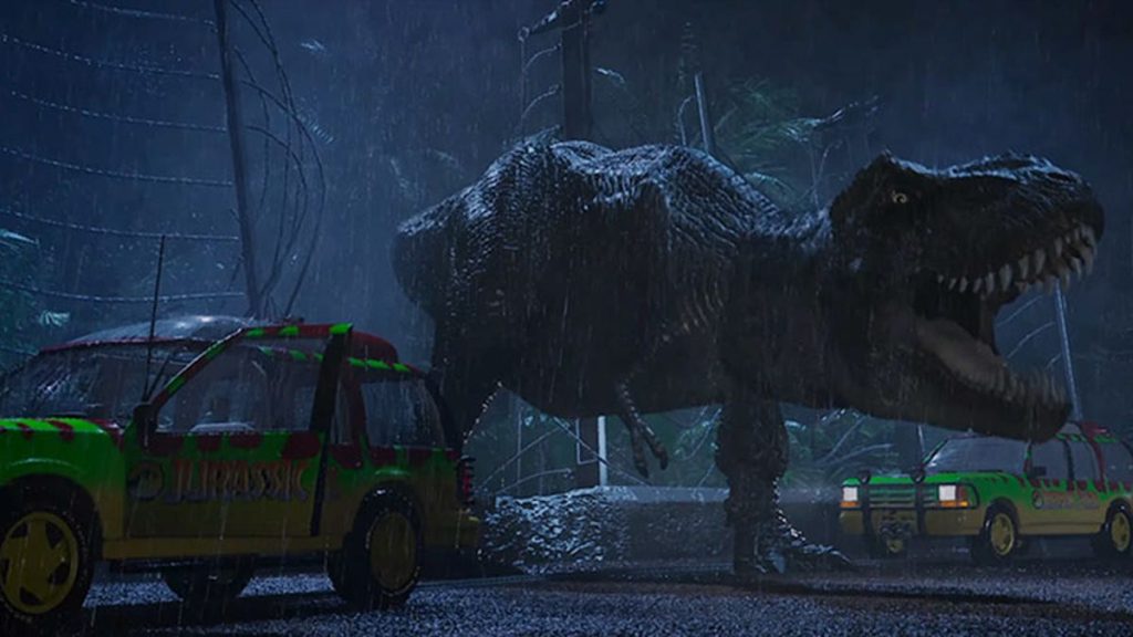 Adegan klasik Jurassic Park telah dibuat ulang di game PlayStation