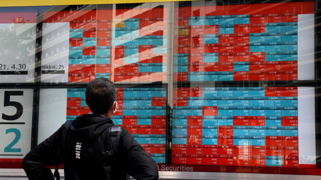Pasar Asia jatuh setelah Wall Street jatuh, PMI China mengungguli perkiraan