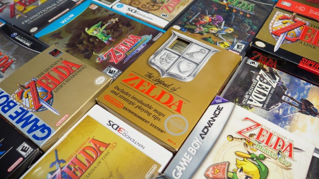 Acak: Seni 'kotak hitam' asli untuk kulit NES Zelda, dan Tautan senang