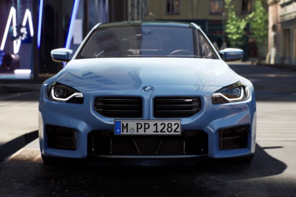 Menampilkan 2023 BMW M2 Zandvoort Blue di Motorclassica di Australia