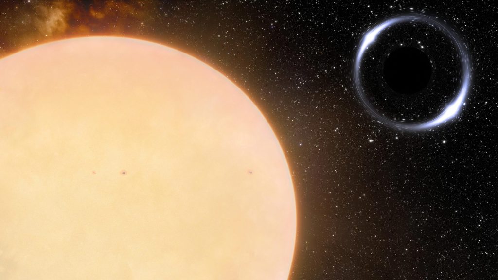 Para astronom telah menemukan lubang hitam terdekat di bumi - di halaman belakang kosmik