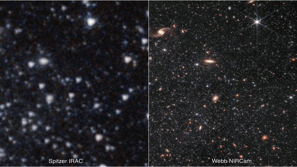 Teleskop Webb Membawa Galaksi Berkabut Menjadi Fokus