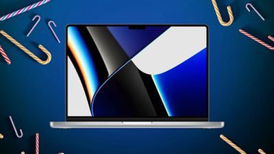 MacBook Pro 14 inci, Candycane Blue