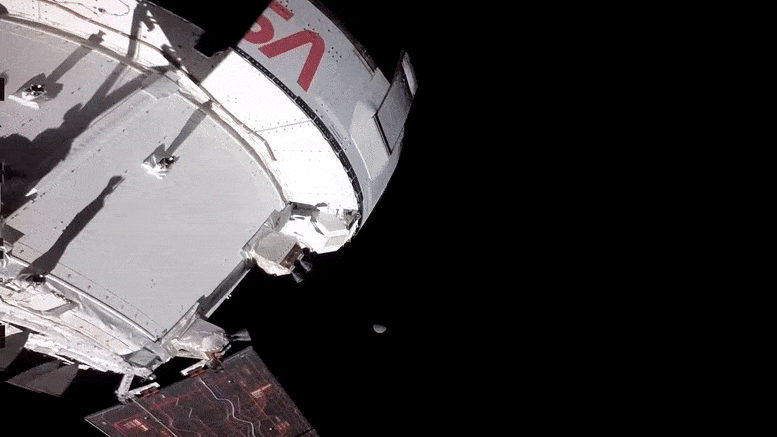 "Exceeding Expectations" - Pesawat ruang angkasa Orion melakukan inspeksi pertamanya
