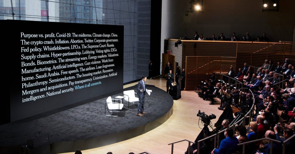 Mark Zuckerberg, Ben Affleck, dan lainnya berbicara di DealBook Conference: Live Updates