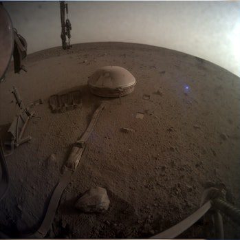 Perhaps the pioneering Martian explorer just sent home one last eerie photo