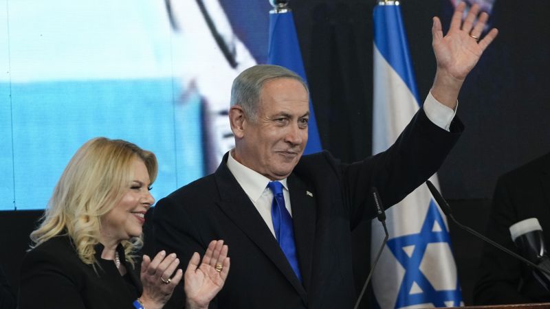 Netanyahu sedang dalam perjalanan untuk memimpin pemerintahan paling sayap kanan di Israel, hasil parsial menunjukkan untuk Israel