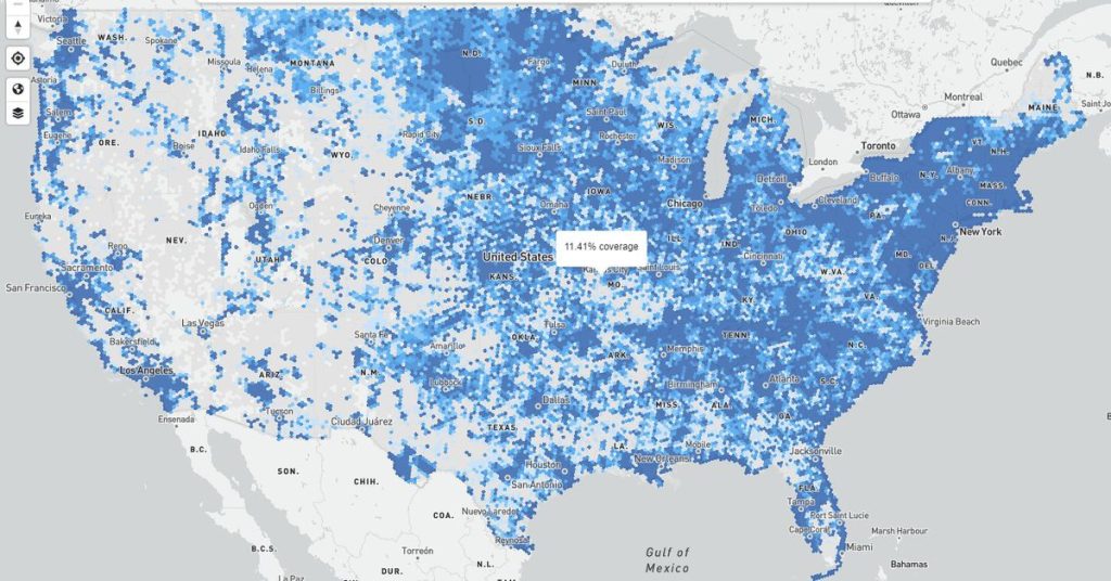 Peta internet broadband AS yang telah lama ditunggu-tunggu ada di sini - untuk Anda tantang