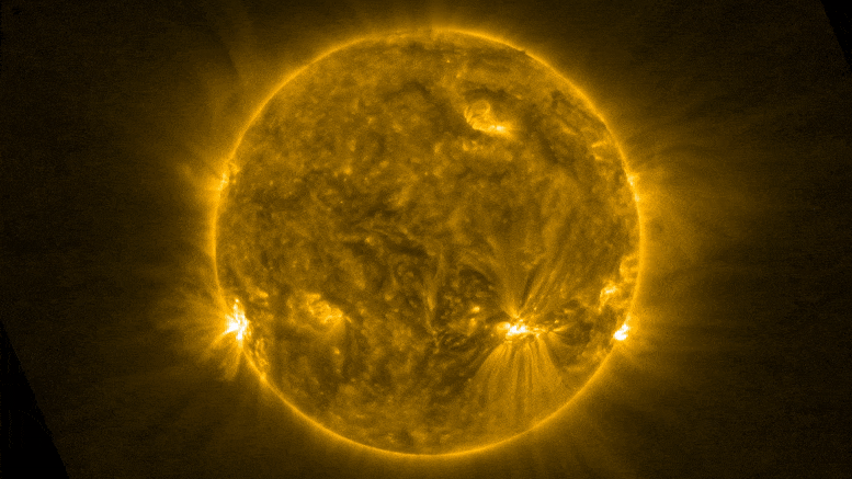 Saksikan saat belut surya merayap melintasi permukaan matahari - dengan kecepatan 380.000 mil per jam