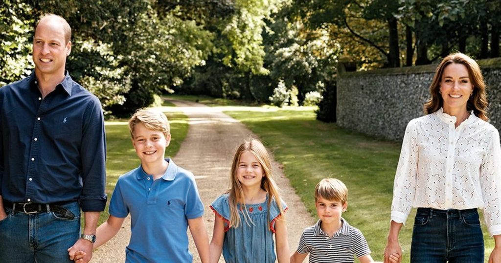 Kate Middleton, Pangeran William merilis kartu Natal pertama sebagai Pangeran, Putri Wales