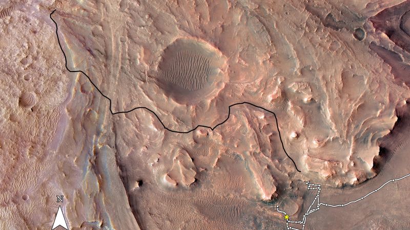 Ketekunan Keliling untuk membangun gudang Mars pertama dari jenisnya