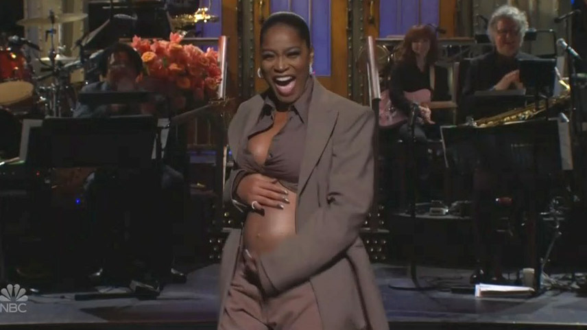 Keke Palmer mengumumkan kehamilannya dalam monolog 'SNL'