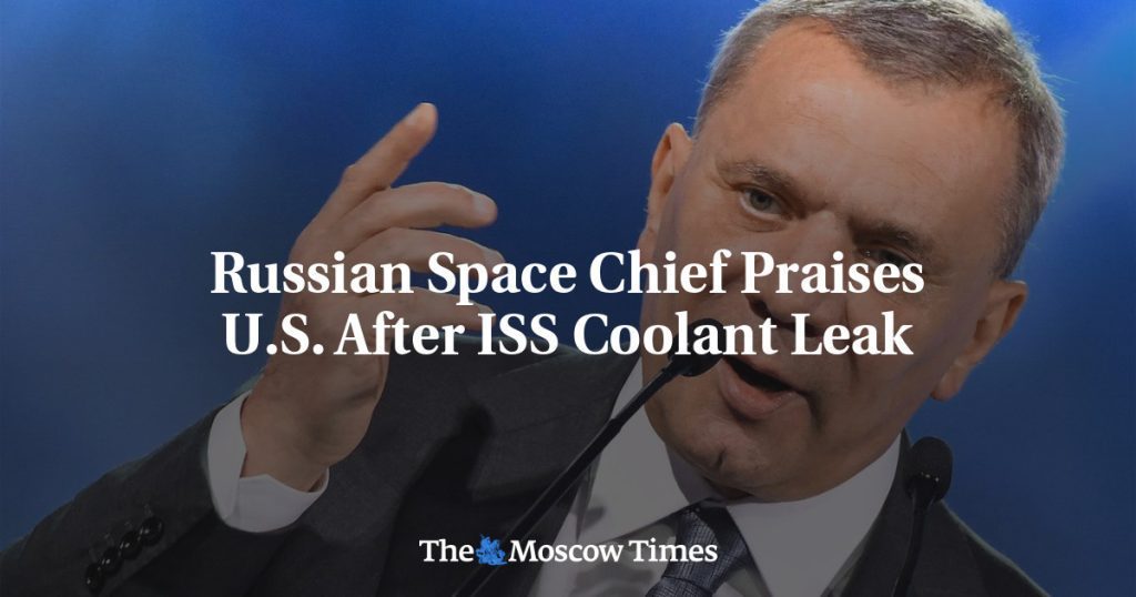 Kepala ruang angkasa Rusia memuji Amerika Serikat setelah kebocoran cairan pendingin di Stasiun Luar Angkasa Internasional