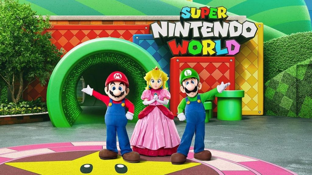 Mengumumkan tanggal pembukaan Super Nintendo World di Amerika Serikat