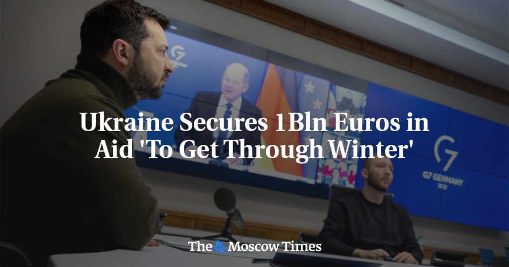 Ukraina menerima bantuan 1 miliar euro untuk 'mengatasi musim dingin'