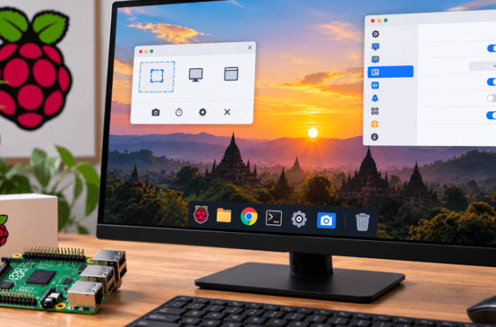 Raspberry Pi OS Terbaru Hadir dengan Dukungan Dok dan Alat Tangkapan Layar Baru